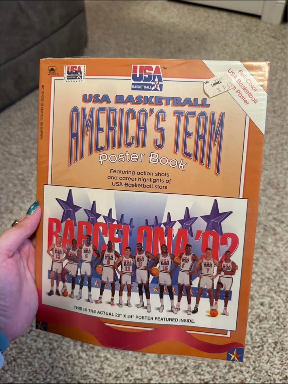 America's Team Poster Book - Orange